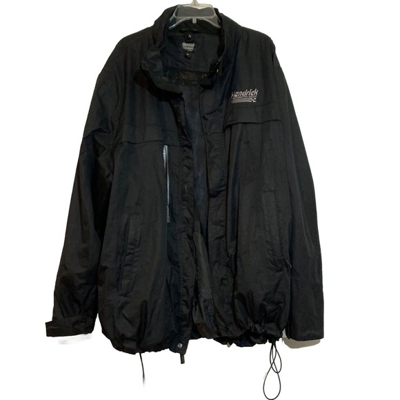Hendrick Automotive Collection OOBE Jacket  Black 3XL Coat Full Zip Employee - Picture 1 of 10